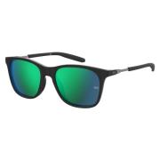 Black/Green Blue Shaded Sunglasses Under Armour , Black , Heren