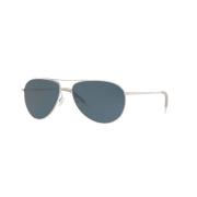 Silver/Blue Vfx Sunglasses Benedict OV Oliver Peoples , Gray , Heren