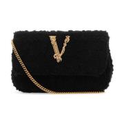 Handtassen Versace , Black , Dames