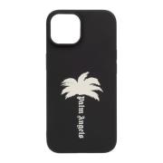 iPhone 15 hoesje Palm Angels , Black , Heren