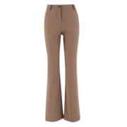 Wide Trousers Pinko , Brown , Dames