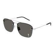 Silver/Grey Sunglasses SL 309 M Saint Laurent , Gray , Dames