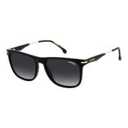 Zwart/Donkergrijs Geshade Zonnebril Carrera , Black , Heren