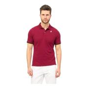 Rode Vincent Polo Shirt K-Way , Red , Heren