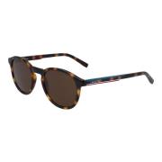 Havana/Bruin Zonnebril Lacoste , Brown , Unisex