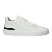 Alister - White - Sneaker (mid) Blackstone , White , Heren