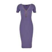 Midi Dresses Elisabetta Franchi , Purple , Dames