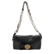 Pre-owned Leather shoulder-bags Dolce & Gabbana Pre-owned , Black , Da...