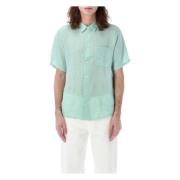 Short Sleeve Shirts A.p.c. , Green , Heren
