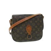 Pre-owned Canvas louis-vuitton-bags Louis Vuitton Vintage , Brown , Da...