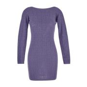 Short Dresses Elisabetta Franchi , Purple , Dames