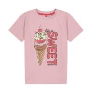 TNJory S_S Tee THE NEW , Pink , Dames