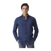 Casual Shirts Mazzarelli , Blue , Heren