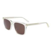 Crystal/Brown Sunglasses Calvin Klein , Brown , Heren