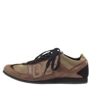 Pre-owned Canvas sneakers Dolce & Gabbana Pre-owned , Brown , Dames