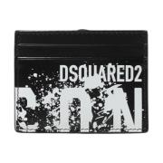 Creditcard Portemonnee Dsquared2 , Multicolor , Heren