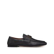 Zwarte Loafer Signature VLogo Nappa Leer Valentino Garavani , Black , ...