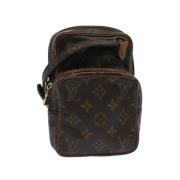 Pre-owned Canvas louis-vuitton-bags Louis Vuitton Vintage , Brown , Da...