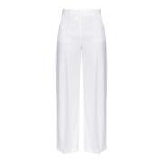 Trousers Pinko , White , Dames