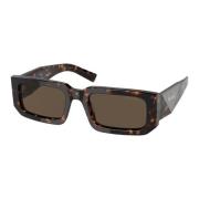 Tortoise/Dark Brown Sunglasses Symbole Prada , Brown , Unisex