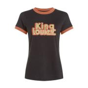 King Louie T-shirt King Louie , Black , Dames