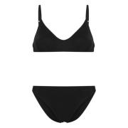 Polyamide Bikini Quarantatre Strandkleding Lido , Black , Dames