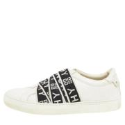 Pre-owned Leather sneakers Givenchy Pre-owned , White , Dames