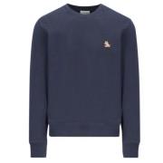 Stijlvolle Sweaters Collectie Maison Kitsuné , Blue , Heren