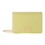 Shoulder Bags Elisabetta Franchi , Green , Dames