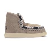 Handgemaakte Mini Eskimo Sneaker Grijs Mou , Gray , Dames