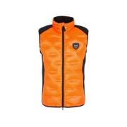 Ademende waterafstotende ski vest Emporio Armani EA7 , Orange , Heren