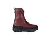 Boots Moncler , Red , Dames