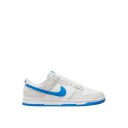Photo Blue Dunk Low Leren Sneakers Nike , Multicolor , Heren