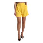 Short Shorts Dolce & Gabbana , Yellow , Dames