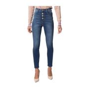 Moderne Vrouw Kocca Skinny Jeans Kocca , Blue , Dames