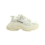 Pre-owned Plastic sneakers Balenciaga Vintage , White , Dames