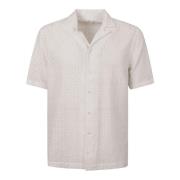 Klassieke Overhemd Tagliatore , White , Heren
