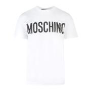 T-Shirts Moschino , White , Heren