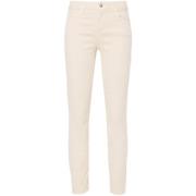 Slim-fit Trousers Liu Jo , Beige , Dames