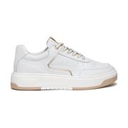 Witte Leren Sneakers 707 Skipper Nerogiardini , White , Dames