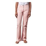 Chinos Massimo Alba , Pink , Dames