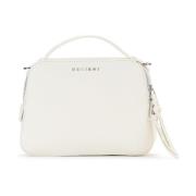 Witte Soft Cherì Leren Tas Orciani , White , Dames