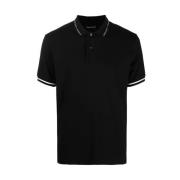 Heren Polo Shirt Emporio Armani , Black , Heren