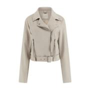 Synthetisch Suède Perfecto Jack Guess , Beige , Dames