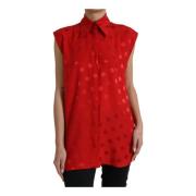 Shirts Dolce & Gabbana , Red , Dames