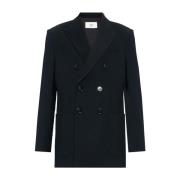 Double-breasted blazer Ami Paris , Black , Dames