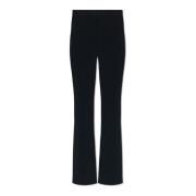 Wijde broek Balmain , Black , Dames