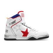Spiker sneakers Dsquared2 , White , Heren