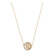 Miller ketting met logo Tory Burch , Yellow , Dames