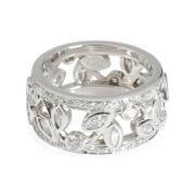 Pre-owned Platinum rings Tiffany & Co. Pre-owned , Gray , Dames